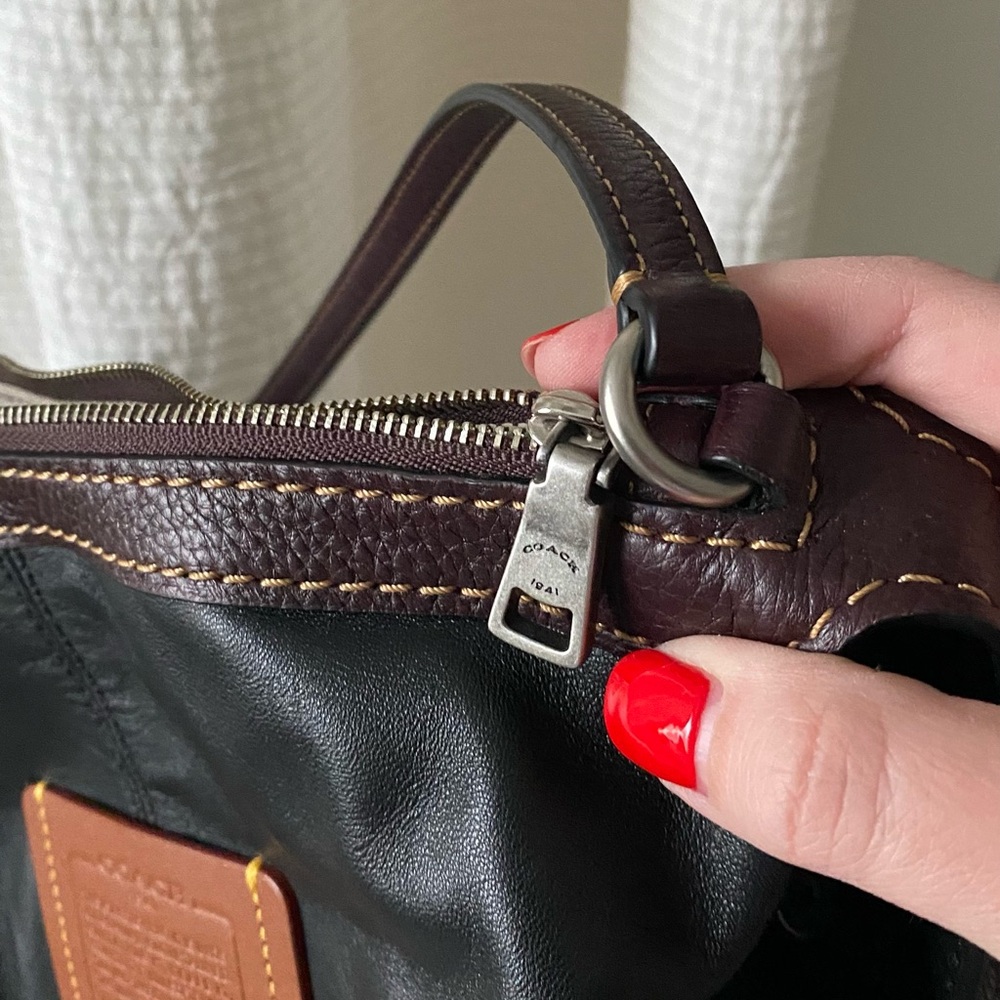 Coach 1941 Bandit Hobo 39 Shoulder Bag in Oak Suede - Picture 12 of 14